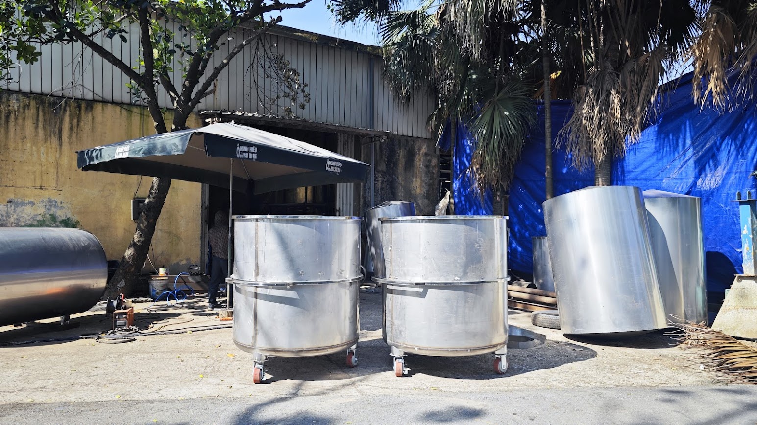 bồn khuấy 1500 lít