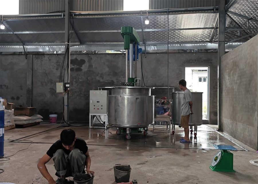bồn khuấy 2 lớp