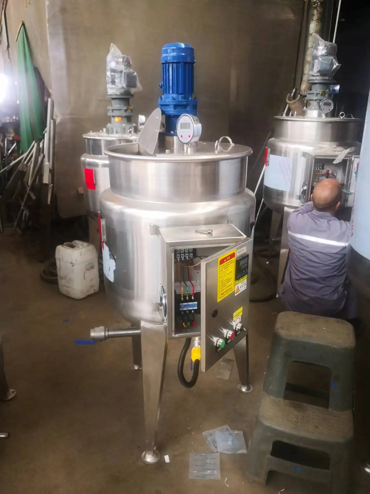 Bồn khuấy gia nhiệt 500 lít