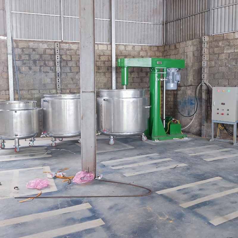 bồn khuấy sơn 1000 lít 2 lớp
