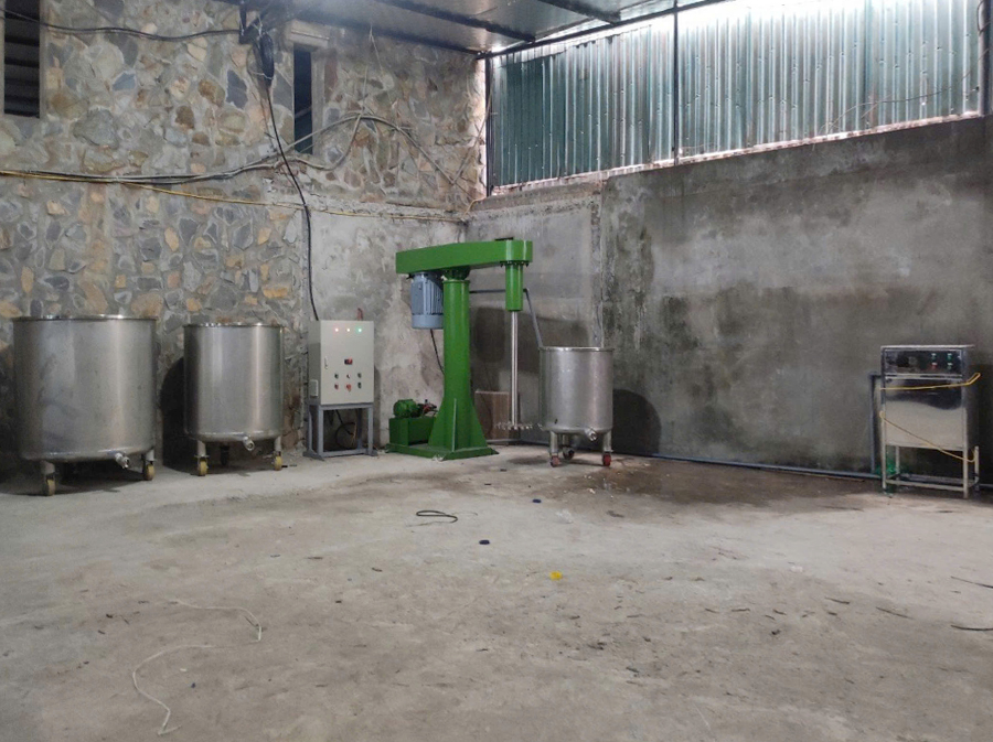 bồn khuấy và ứng dụng trong sản xuất sơn nước