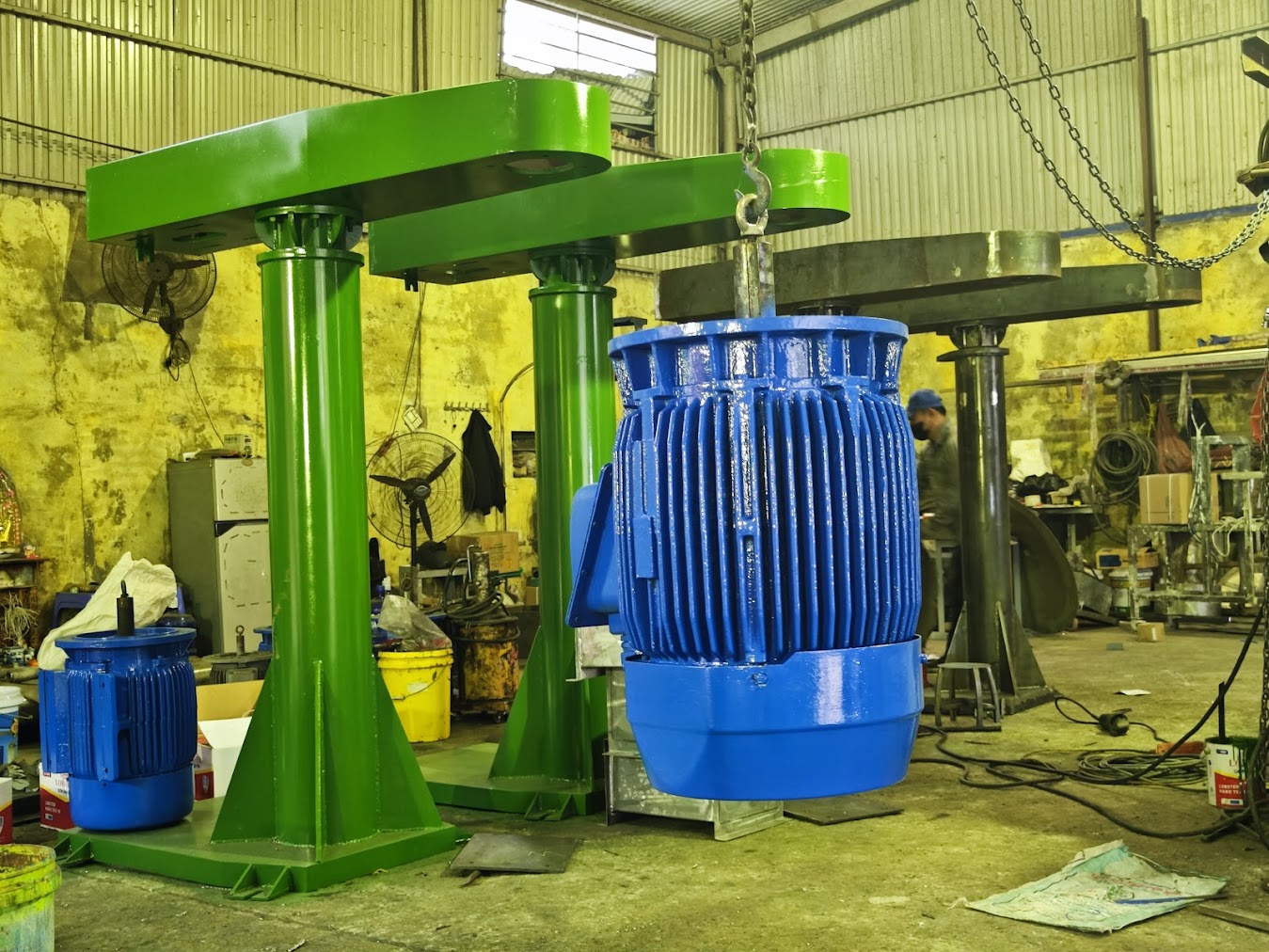 động cơ khuấy tốc độ cao