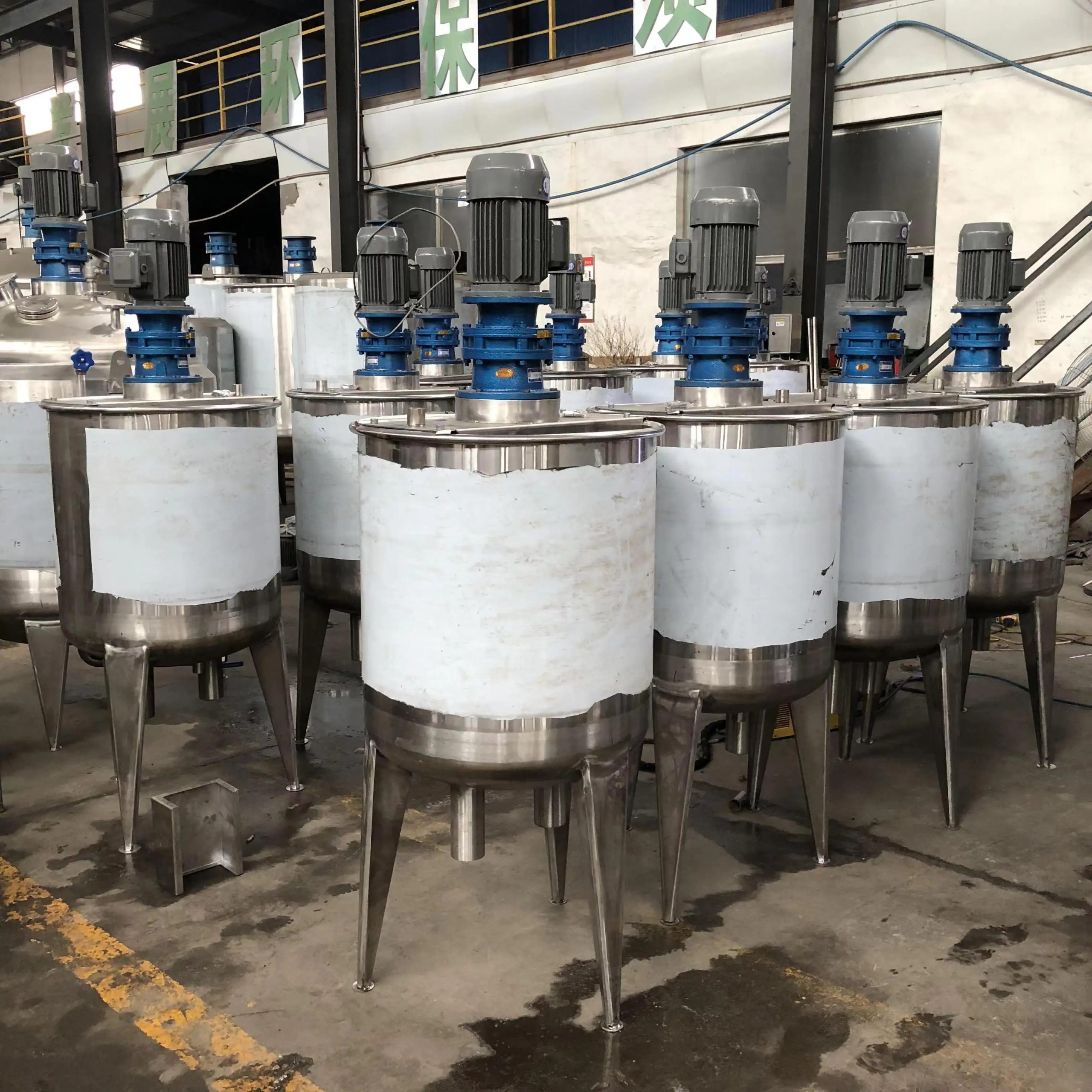 phân loại bồn khuấy hóa chất