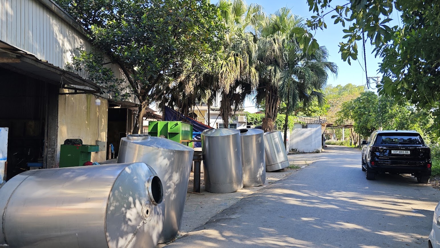 xưởng gia công bồn chống lắng