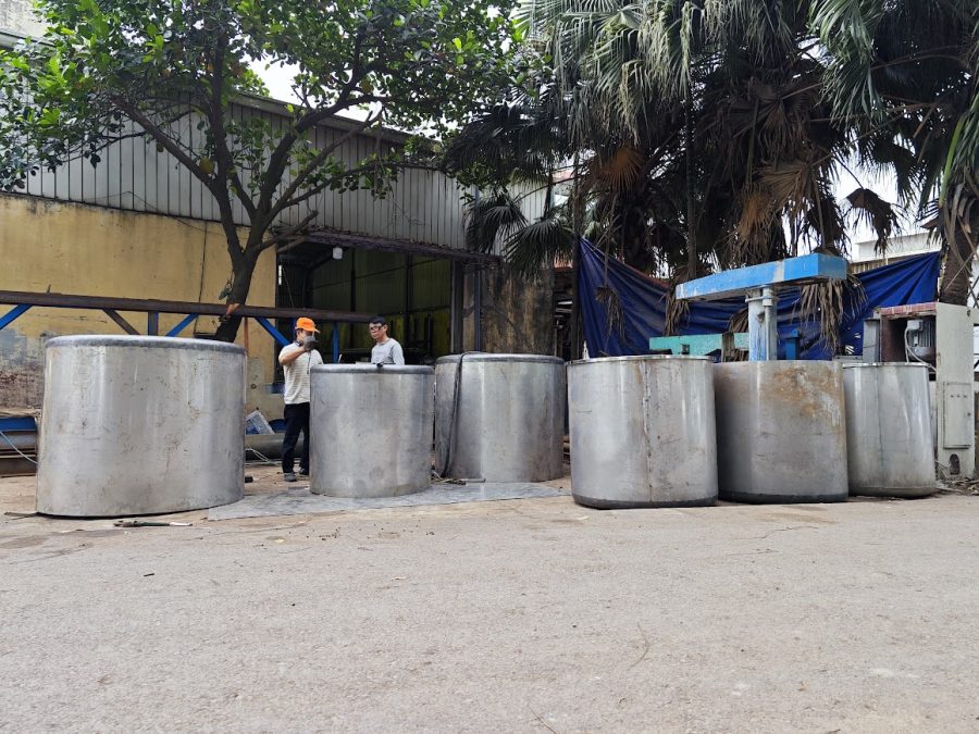 xưởng sản xuất bồn khuấy