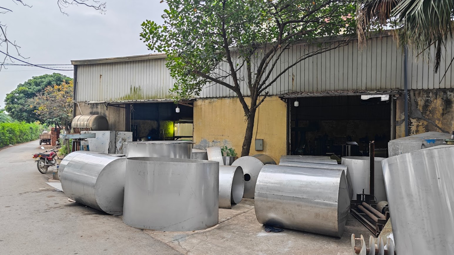 xưởng sản xuất bồn khuấy giá rẻ