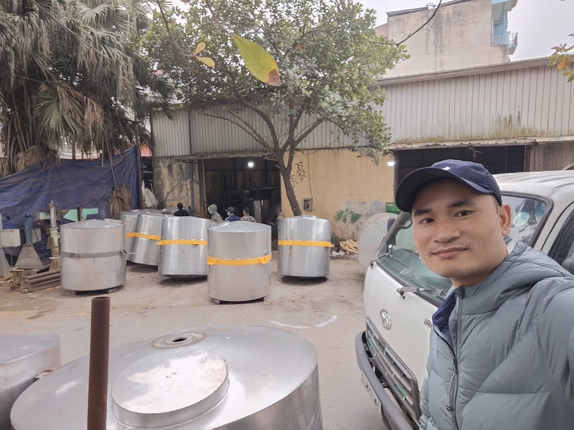 xưởng sản xuất bồn khuấy net việt uy tín