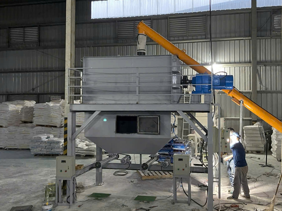 công nghệ sản xuất vữa khô