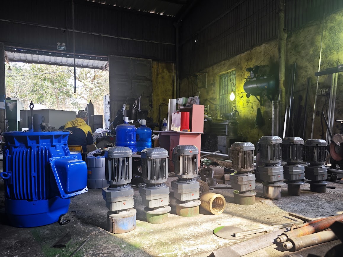 động cơ bồn khuấy trộn hóa chất