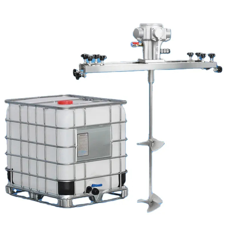 máy khuấy thùng ibc