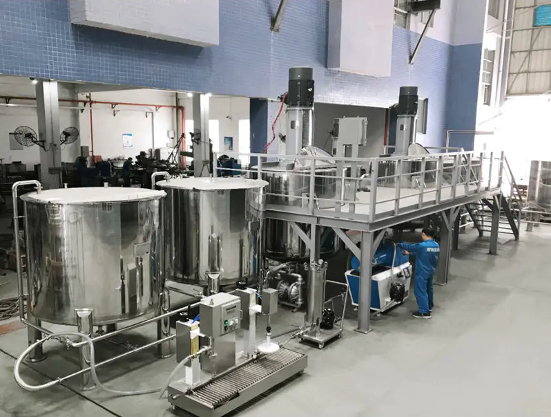 máy khuấy trộn công nghiệp hiện đại
