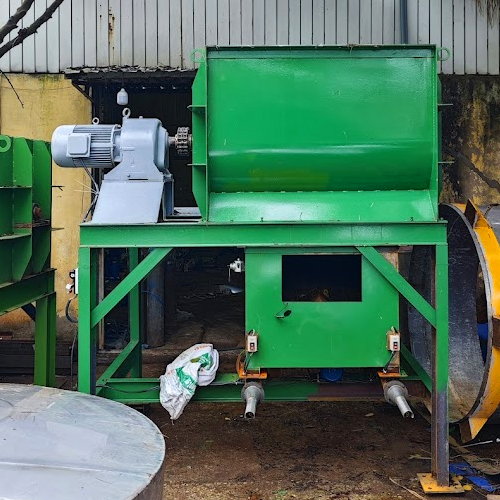 Máy trộn phân bón 1000kg 2000kg