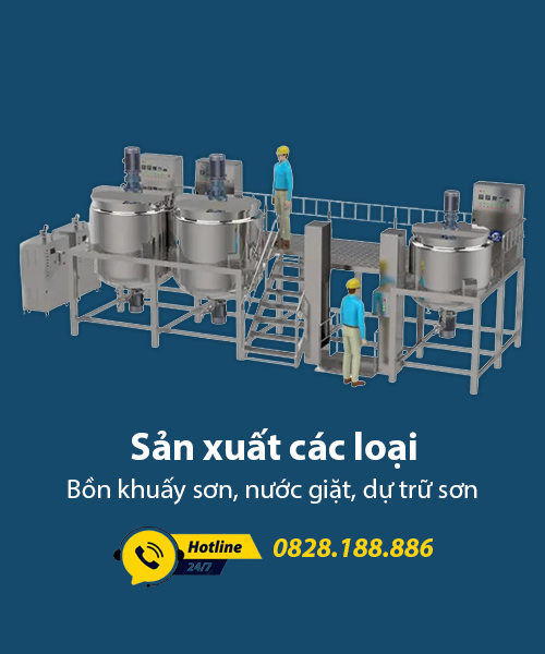 tư vấn sản xuất bồn khuấy
