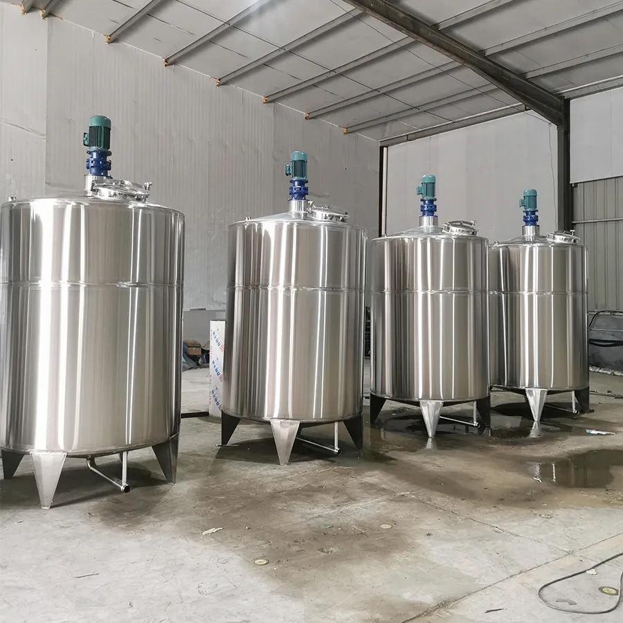 ứng dụng của bồn khuấy inox